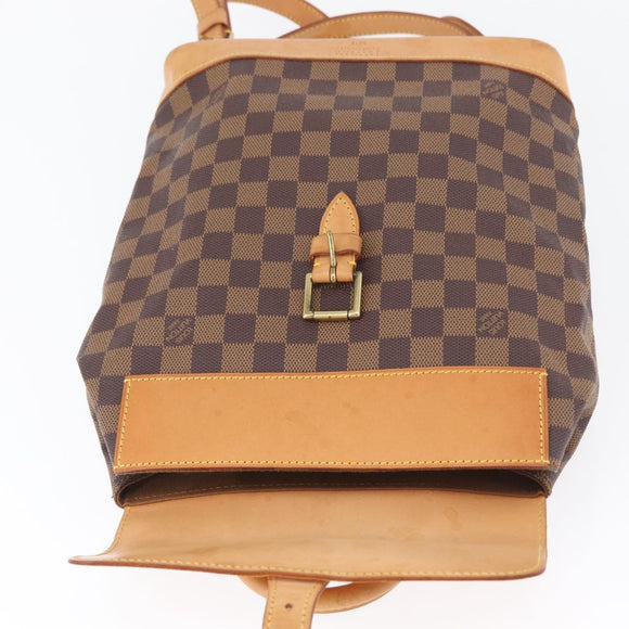 LOUIS VUITTON Damier Ebene Arlucan Rucksack N99038 LV Auth ep13680