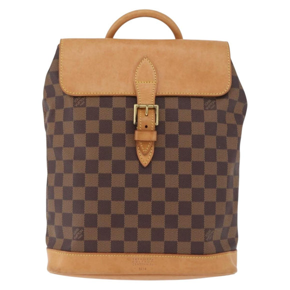 LOUIS VUITTON Damier Ebene Arlucan Rucksack N99038 LV Auth ep13680