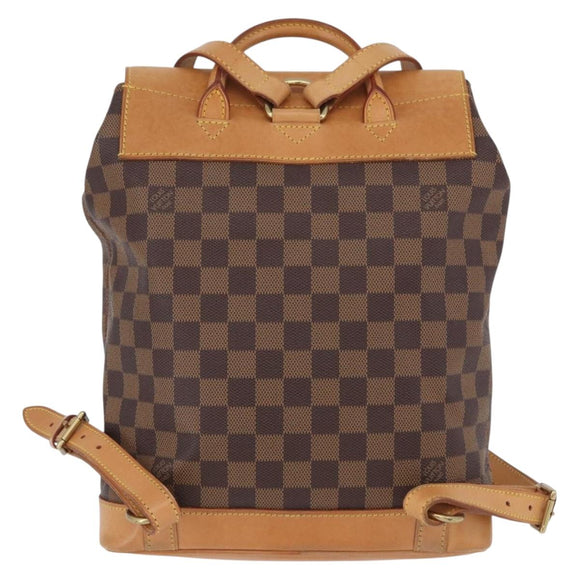 LOUIS VUITTON Damier Ebene Arlucan Rucksack N99038 LV Auth ep13680