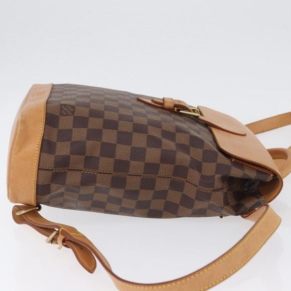 LOUIS VUITTON Damier Ebene Arlucan Rucksack N99038 LV Auth ep13680