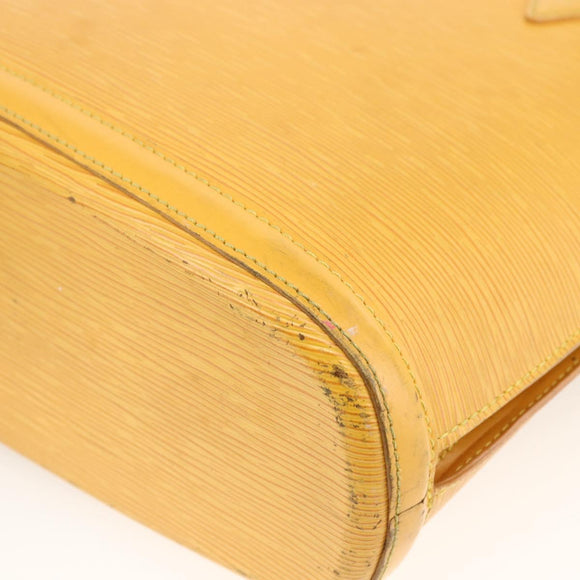 LOUIS VUITTON Epi Lussac Shoulder Bag Yellow M52289 LV Auth ep13684