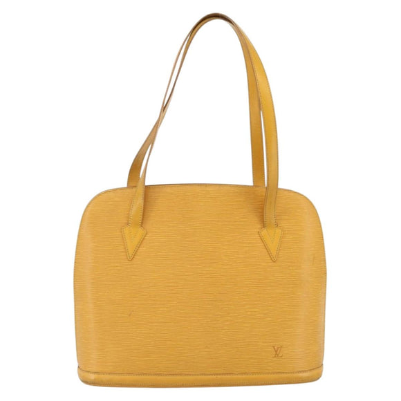 LOUIS VUITTON Epi Lussac Shoulder Bag Yellow M52289 LV Auth ep13684