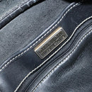 Christian Dior Hand Bag Leather Black Gold Auth ep13686-19