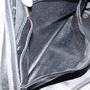 Christian Dior Hand Bag Leather Black Gold Auth ep13686-12