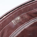 FENDI Zucca Canvas Hand Bag Black Brown Auth ep13687-17