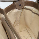 GUCCI Hand Bag Leather Beige Gold 000 406 1080 Auth ep13691-18