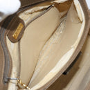 GUCCI Hand Bag Leather Beige Gold 000 406 1080 Auth ep13691-19