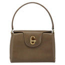 GUCCI Hand Bag Leather Beige Gold 000 406 1080 Auth ep13691-2