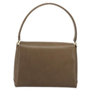 GUCCI Hand Bag Leather Beige Gold 000 406 1080 Auth ep13691-3