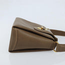 GUCCI Hand Bag Leather Beige Gold 000 406 1080 Auth ep13691-4