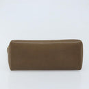 GUCCI Hand Bag Leather Beige Gold 000 406 1080 Auth ep13691-9