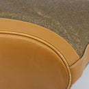 GUCCI Tote Bag PVC Canvas Beige Gold Auth ep13692-15