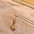 GUCCI Tote Bag PVC Canvas Beige Gold Auth ep13692-21