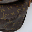LOUIS VUITTON Monogram Saint Cloud GM Shoulder Bag M51242 LV Auth ep13695-15