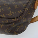 LOUIS VUITTON Monogram Saint Cloud GM Shoulder Bag M51242 LV Auth ep13695-17
