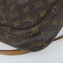 LOUIS VUITTON Monogram Saint Cloud GM Shoulder Bag M51242 LV Auth ep13695-18