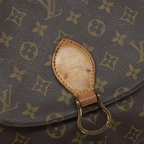 LOUIS VUITTON Monogram Saint Cloud GM Shoulder Bag M51242 LV Auth ep13695