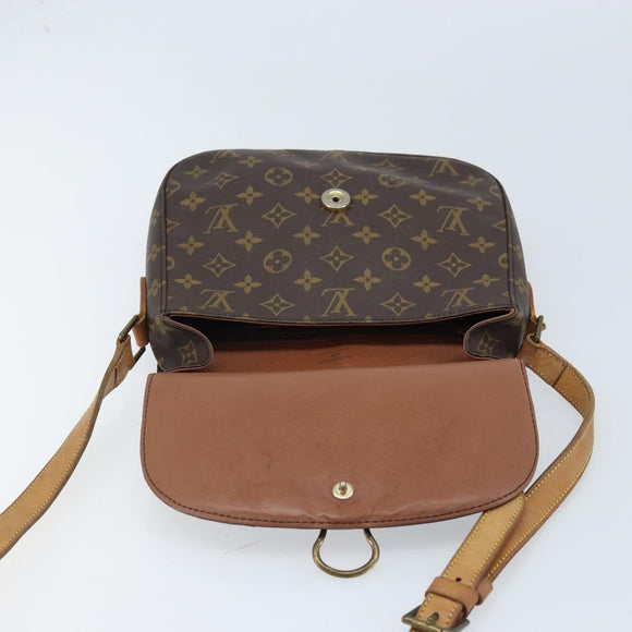 LOUIS VUITTON Monogram Saint Cloud GM Shoulder Bag M51242 LV Auth ep13695