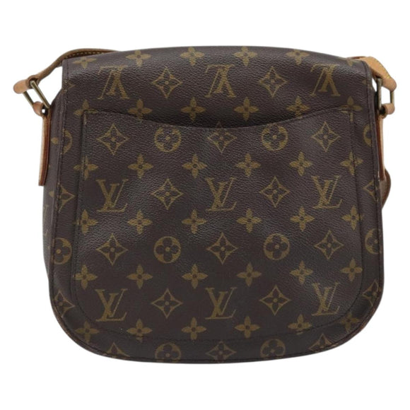 LOUIS VUITTON Monogram Saint Cloud GM Shoulder Bag M51242 LV Auth ep13695