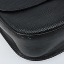 LOUIS VUITTON Epi Saint Cloud GM Shoulder Bag Black Noir M52192 LV Auth ep13697-15
