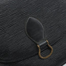 LOUIS VUITTON Epi Saint Cloud GM Shoulder Bag Black Noir M52192 LV Auth ep13697-18