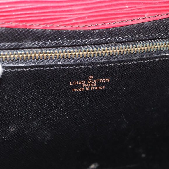 LOUIS VUITTON Epi Art Deco Clutch Bag Red M52637 LV Auth ep13698