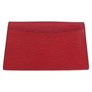 LOUIS VUITTON Epi Art Deco Clutch Bag Red M52637 LV Auth ep13698-2