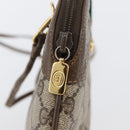 GUCCI GG Supreme Web Sherry Line Tasche PVC Beige Gold 904 02 047 Auth ep13699-15