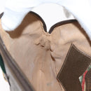 GUCCI GG Supreme Web Sherry Line Tasche PVC Beige Gold 904 02 047 Auth ep13699-19
