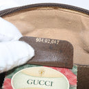 GUCCI GG Supreme Web Sherry Line Tasche PVC Beige Gold 904 02 047 Auth ep13699-21