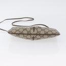 GUCCI GG Supreme Web Sherry Line Tasche PVC Beige Gold 904 02 047 Auth ep13699-9
