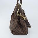 LOUIS VUITTON Damier Ebene Trevi GM Hand Bag 2way N51998 LV Auth ep13705-3
