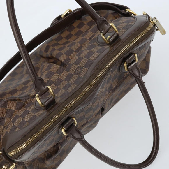 LOUIS VUITTON Damier Ebene Trevi GM Hand Bag 2way N51998 LV Auth ep13705