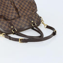 LOUIS VUITTON Damier Ebene Trevi GM Hand Bag 2way N51998 LV Auth ep13705-8