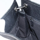 GUCCI GG Canvas Shoulder Bag Black Silver 120841 Auth ep13711-18