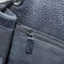 GUCCI GG Canvas Shoulder Bag Black Silver 120841 Auth ep13711-19