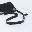 GUCCI GG Canvas Shoulder Bag Black Silver 120841 Auth ep13711-7