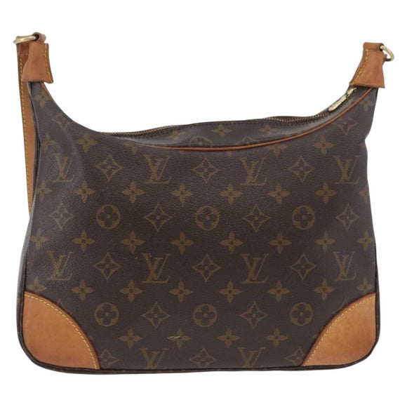 LOUIS VUITTON Monogram Boulogne 30 Shoulder Bag M51265 LV Auth ep13724
