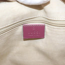 GUCCI GG Supreme Tote Bag PVC 2way Beige Gold 353440 Auth ep13726-20