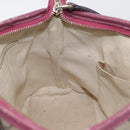GUCCI GG Supreme Tote Bag PVC 2way Beige Gold 353440 Auth ep13726-21