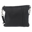 GUCCI Shoulder Bag Leather Black Silver 233329 Auth ep13736-2
