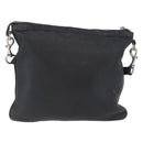 GUCCI Shoulder Bag Leather Black Silver 233329 Auth ep13736-3