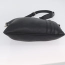 GUCCI Shoulder Bag Leather Black Silver 233329 Auth ep13736-9