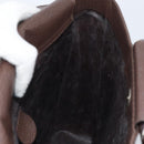 GUCCI Hand Bag Leather Brown Silver 002 1118 0462 Auth ep13739-18