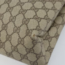 GUCCI GG Supreme Web Sherry Line Tote Bag PVC Beige Gold 39 02 091 Auth ep13740-10
