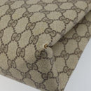 GUCCI GG Supreme Web Sherry Line Tote Bag PVC Beige Gold 39 02 091 Auth ep13740-12