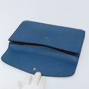 LOUIS VUITTON Epi Montaigne 23 Clutch Bag Blue M52665 LV Auth ep13746-8