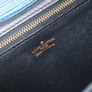 LOUIS VUITTON Epi Montaigne 23 Clutch Bag Blue M52665 LV Auth ep13746-18