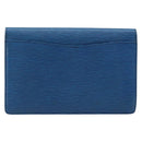 LOUIS VUITTON Epi Montaigne 23 Clutch Bag Blue M52665 LV Auth ep13746-2