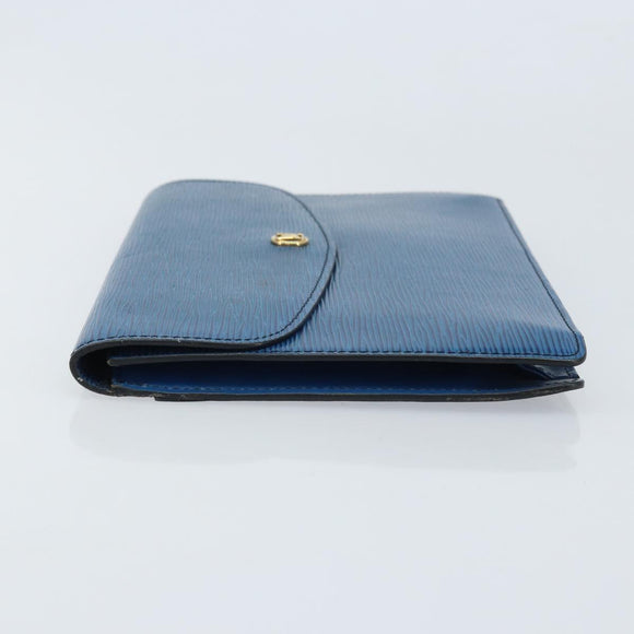 LOUIS VUITTON Epi Montaigne 23 Clutch Bag Blue M52665 LV Auth ep13746